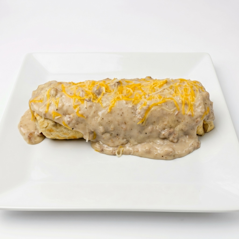 Delicious Breakfast Burrito